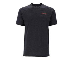 Simms Men's Let It Fly T-Shirt, Charcoal Heather, Large