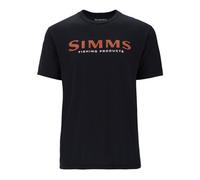 Simms Simms Logo T-Shirt Jet Black - M