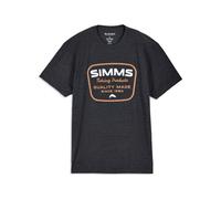 Simms Stamp Lock T-Shirt Charcoal Heather - XL