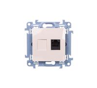 Simon 10 C61.01/41 RJ45 Cat6 Single Data Socket