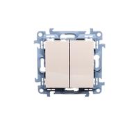 Simon 10 Double Button Cream CP2.01/41