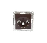 Simon 54 Antenna Socket R/TV/DATA Matt Brown DAD.01/46