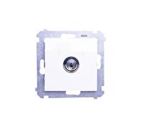 Simon 54 Blind Connector for Keys/ I-0-II/ White DWZK.01/11