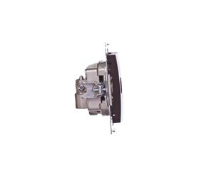 Simon 54 DAK.01/46 Antenna Socket R/TV End Separated Brown