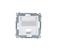 Simon 54 DKP1S.01/11 Teleinformatics Socket Cover