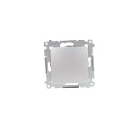 Simon 54 DPR1.01/43 Single Push Button Quick Terminals Silver