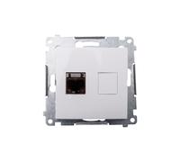 54 MODULE WHITE COMPUTER SOCKET 1X UAE PREMIUM 54 D61E.01/11