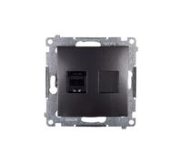 RJ45 Computer Single Socket Cat.6 with Simon 54 D61.01/48