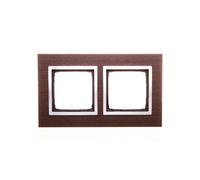 Simon 54 Nature Double Wood Frame SILVER WENGE DRN2/84