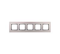 Simon 54 Nature Five Frame Metal SATIN GLOSS DRN5/79