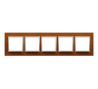 Simon 54 Nature Five Frame Wooden GOLD NUT DRN5/86