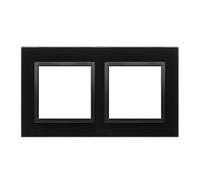 Simon 54 Nature Frame 2x Glass, Volcanic Lava DRN2/75