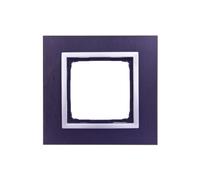 Simon 54 Nature Frame Single Metal INOX YIN DRN1/78