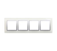 Simon 54 Nature Quad Glass Frame SILVER MIST DRN4/71