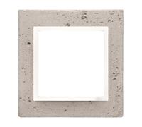 Simon 54 Nature Single Frame Concrete AL BETONE DRN1/91