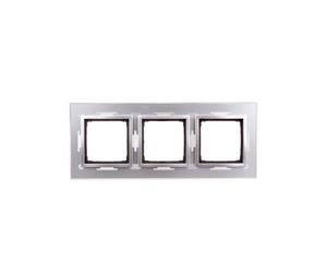 Simon 54 Nature Triple Glass Frame SILVER MIST DRN3/71