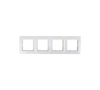 Simon 54 Premium 4-Gang Frame White for Drywall DRK4/11