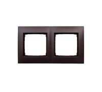 Simon 54 Premium Double Frame Brown Matt/ For Drywall/ DRK2/ 46