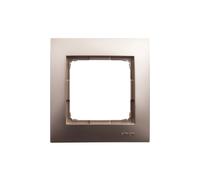 Simon54 DR1/44 1-Gang Universal Frame IP20/IP44 Matt Gold