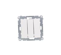 Premium Triple Button (Module) 10AX Simon 54 DP31.01/11