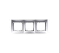 Simon 54 Premium Triple Frame Silver Matt DR3/43