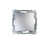 Simon 54 Single Button Silver Matte DP1A.01/43
