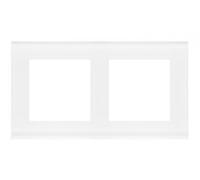 Simon 55 Frame Double Nature Glass Frozen White TRN2/170