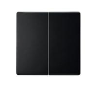 Simon 82 Concept Double Button/Switch Matte Black