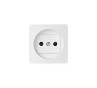 Simon 82 Single B/U Socket Cover IP20 White 82040-30