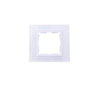 Simon 82 Single Glass Frame/ Intermediate Frame White 82617-30