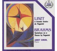 Simon, Abbey - 6 Grandes Etudes De Paganini/Variations Paganini