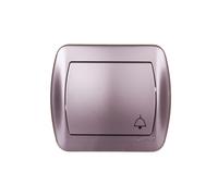 Simon Accord Button/ Bell/ Satin Metallised AD1/29