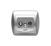 Simon Akord AZAR+SAT3.1-P2/26 Antenna Socket SAT/SAT/RTV