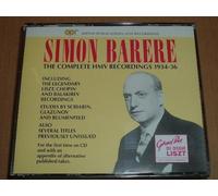 Simon Barere: The Complete HMV Recordings 1934-36