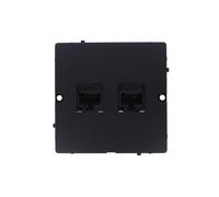 Simon Basic Gniazdo komputerowe RJ45 podwójne kategoria 5e (moduł). Montaż gniaz