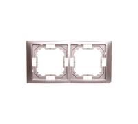 Simon Basic Neos Double Frame Satin BMRC2/29