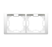 Simon Basic Neos Double Frame White BMRC2/11