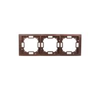 Simon Basic Neos Oak Triple Frame BMRC3/051