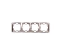 Simon Basic Neos Quad Frame Satin BMRC4/29