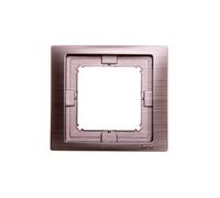 Simon Basic Neos Single Frame IP44 Titanium BMRC1B/052