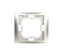 Simon Basic Neos Single Frame Silver Matte BMRC1/43