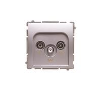 Simon Basic RTV/SAT Antenna Socket BMZAR-SAT1.3/1.01/43