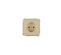 Simon Basic Single Socket B/U 16A IP20 Beige BMG1.01/12