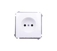 Simon Basic Single Socket B/U 16A IP20 White BMG1z.01/11