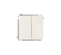 Simon Basic Stair Connector Double White BMW6/2.01/11