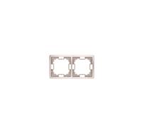 Simon Basic Standard Double Frame Universal Satin BMR2/29