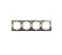 Simon Basic Standard Quad Frame Universal Satin BMR4/29