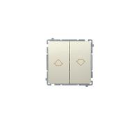 Simon Basic Venetian Blind Knob Bipole Beige BMZ1.01/12