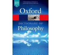 Simon Blackburn The Oxford Dictionary of Philosophy (Paperback) (US IMPORT)
