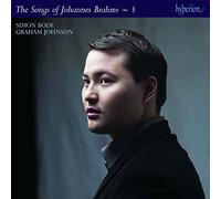 Simon Bode, Graham Johnson - Brahms: The Complete Songs, Vol. 3 - Simon Bode